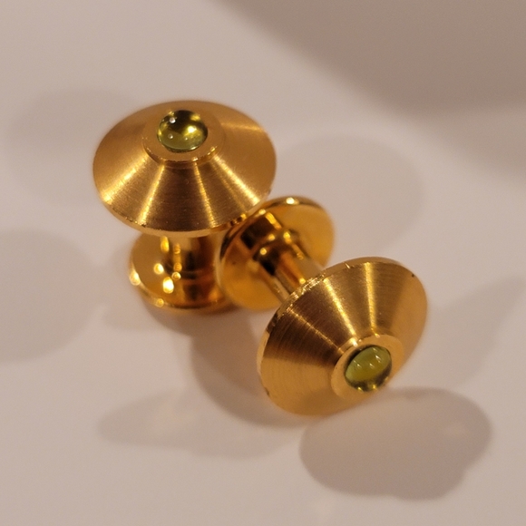 Dunhill Gold-toned Cuff Links - Picture 3 of 11